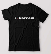 Load image into Gallery viewer, Love Carrom T-Shirt for Men-Black-Ektarfa.online
