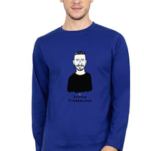 Load image into Gallery viewer, Justin Timberlake Full Sleeves T-Shirt for Men-Royal Blue-Ektarfa.online
