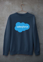 Load image into Gallery viewer, Salesforce Unisex Sweatshirt for Men/Women-S(40 Inches)-Navy Blue-Ektarfa.online
