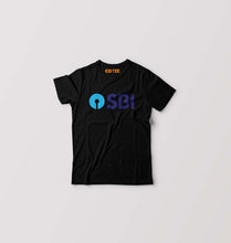 Load image into Gallery viewer, State Bank of India(SBI) Kids T-Shirt for Boy/Girl-0-1 Year(20 Inches)-Black-Ektarfa.online
