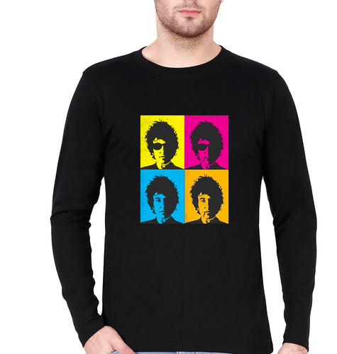 Bob Dylan Full Sleeves T-Shirt for Men-Black-Ektarfa.online