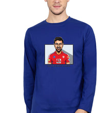 Load image into Gallery viewer, Ravichandran Ashwin Full Sleeves T-Shirt for Men-Royal Blue-Ektarfa.online
