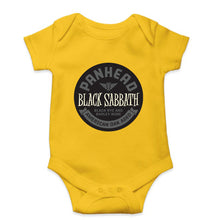 Load image into Gallery viewer, Black Sabbath Kids Romper For Baby Boy/Girl-0-5 Months(18 Inches)-Yellow-Ektarfa.online
