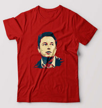 Load image into Gallery viewer, Elon Musk T-Shirt for Men-Red-Ektarfa.online
