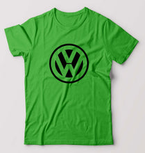 Load image into Gallery viewer, volkswagen T-Shirt for Men-S(38 Inches)-flag green-Ektarfa.online
