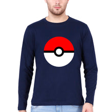 Load image into Gallery viewer, Pokémon Full Sleeves T-Shirt for Men-Navy Blue-Ektarfa.online
