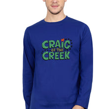 Load image into Gallery viewer, Craig of the Creek Full Sleeves T-Shirt for Men-Royal Blue-Ektarfa.online
