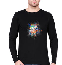 Load image into Gallery viewer, Tiger Full Sleeves T-Shirt for Men-Black-Ektarfa.online

