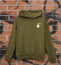 Load image into Gallery viewer, off white Unisex Hoodie for Men/Women-S(40 Inches)-Olive Green-Ektarfa.online
