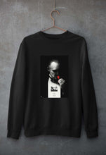 Load image into Gallery viewer, The Godfather Unisex Sweatshirt for Men/Women-S(40 Inches)-Black-Ektarfa.online
