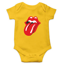 Load image into Gallery viewer, Rolling Stones Kids Romper Kids Romper For Baby Boy/Girl-0-5 Months(18 Inches)-Yellow-Ektarfa.online
