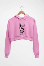 Load image into Gallery viewer, The Rock Crop HOODIE FOR WOMEN
