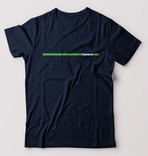 Load image into Gallery viewer, Kawasaki T-Shirt for Men-S(38 Inches)-Navy Blue-Ektarfa.online
