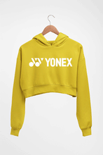 Load image into Gallery viewer, Yonex Crop HOODIE FOR WOMEN-Mustard yellow-Ektarfa.online
