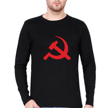 Load image into Gallery viewer, Communist party Full Sleeves T-Shirt for Men-Black-Ektarfa.online
