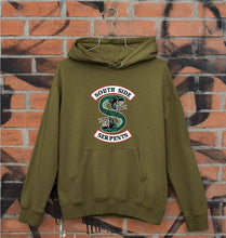 Load image into Gallery viewer, south side serpents riverdale Unisex Hoodie for Men/Women-S(40 Inches)-Olive Green-Ektarfa.online
