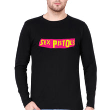 Load image into Gallery viewer, Sex Pistols Full Sleeves T-Shirt for Men-Black-Ektarfa.online
