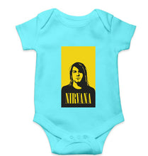 Load image into Gallery viewer, Nirvana Kids Romper For Baby Boy/Girl-0-5 Months(18 Inches)-Sky Blue-Ektarfa.online
