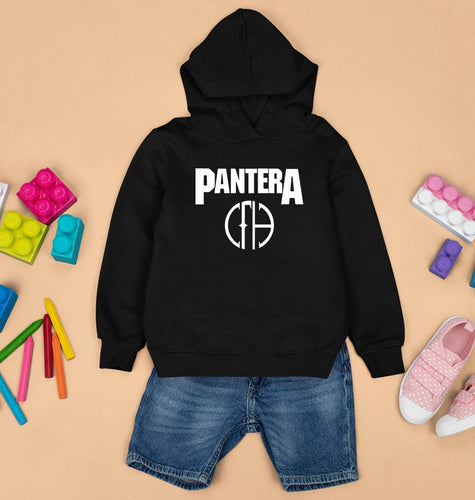 Pantera Kids Hoodie for Boy/Girl-Black-Ektarfa.online