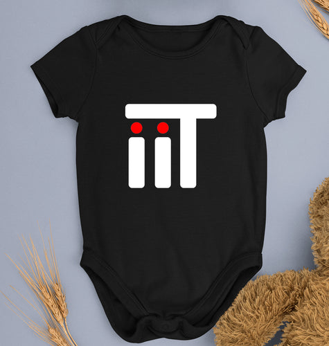 IIT Kids Romper For Baby Boy/Girl-0-5 Months(18 Inches)-Black-Ektarfa.online