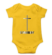 Load image into Gallery viewer, The Weeknd Kids Romper For Baby Boy/Girl-0-5 Months(18 Inches)-Yellow-Ektarfa.online
