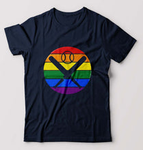 Load image into Gallery viewer, Baseball T-Shirt for Men-Navy Blue-Ektarfa.online
