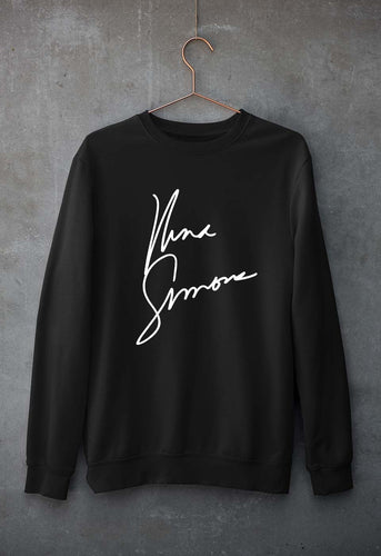 Nina Simone Unisex Sweatshirt for Men/Women-Black-Ektarfa.online