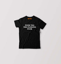 Load image into Gallery viewer, Funny Fuck Kids T-Shirt for Boy/Girl-0-1 Year(20 Inches)-Black-Ektarfa.online
