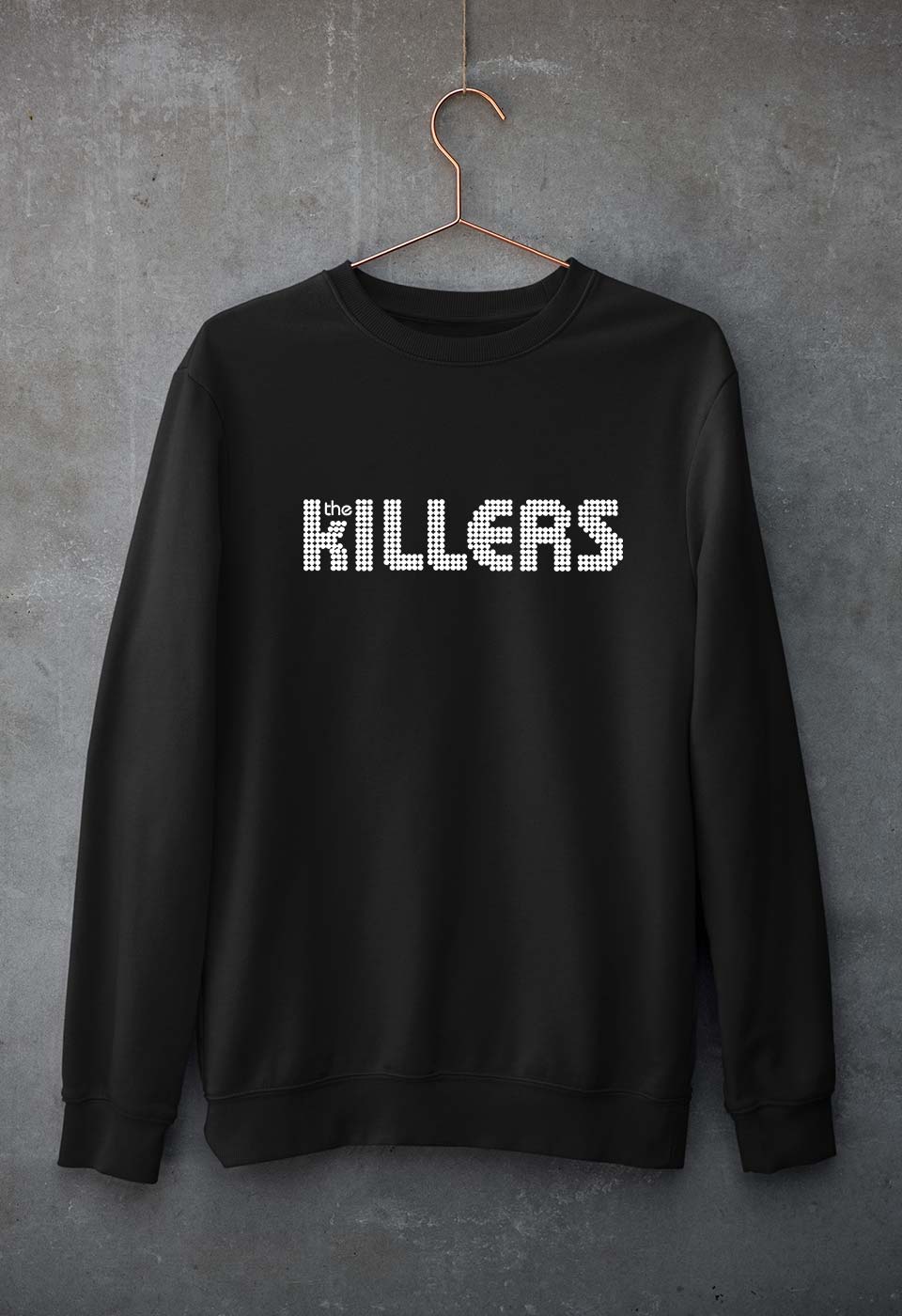 The Killers Unisex Sweatshirt for Men/Women-S(40 Inches)-Black-Ektarfa.online