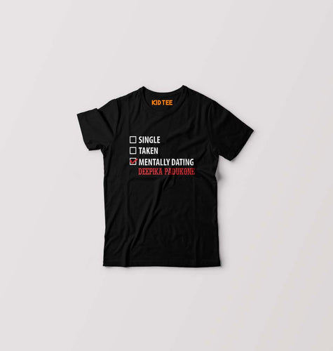 Deepika Padukone Kids T-Shirt for Boy/Girl-Black-Ektarfa.online