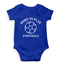 Load image into Gallery viewer, Play Football Kids Romper For Baby Boy/Girl-0-5 Months(18 Inches)-Royal Blue-Ektarfa.online
