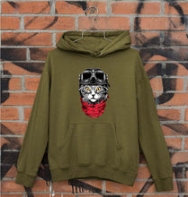 Load image into Gallery viewer, Cat Unisex Hoodie for Men/Women-Olive Green-Ektarfa.online
