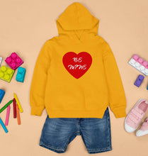 Load image into Gallery viewer, Be Mine Kids Hoodie for Boy/Girl-0-1 Year(22 Inches)-Mustard Yellow-Ektarfa.online
