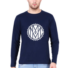 Load image into Gallery viewer, Marilyn Manson Full Sleeves T-Shirt for Men-Navy Blue-Ektarfa.online
