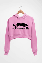 Load image into Gallery viewer, Black Panther Crop HOODIE FOR WOMEN
