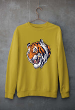 Load image into Gallery viewer, Tiger Unisex Sweatshirt for Men/Women-Mustard Yellow-Ektarfa.online
