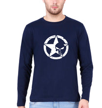 Load image into Gallery viewer, Punisher Full Sleeves T-Shirt for Men-Navy Blue-Ektarfa.online
