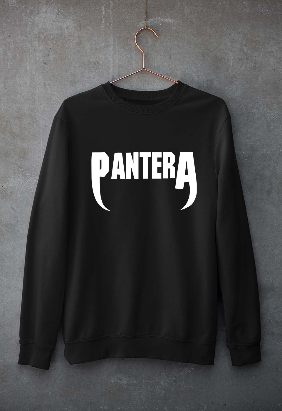Pantera Unisex Sweatshirt for Men/Women-Black-Ektarfa.online