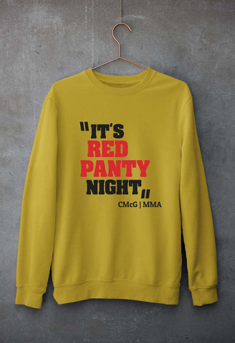 Conor McGregor UFC Unisex Sweatshirt for Men/Women-Mustard yellow-Ektarfa.online