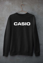 Load image into Gallery viewer, Casio Unisex Sweatshirt for Men/Women-S(40 Inches)-Black-Ektarfa.online
