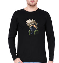 Load image into Gallery viewer, Hatake Kakashi Full Sleeves T-Shirt for Men-Black-Ektarfa.online

