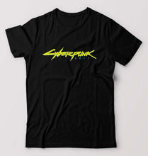 Load image into Gallery viewer, Cyberpunk T-Shirt for Men-S(38 Inches)-Black-Ektarfa.online
