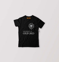 Load image into Gallery viewer, University of Oxford Kids T-Shirt for Boy/Girl-Black-Ektarfa.online
