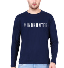 Load image into Gallery viewer, Mindhunter Full Sleeves T-Shirt for Men-Navy blue-Ektarfa.online
