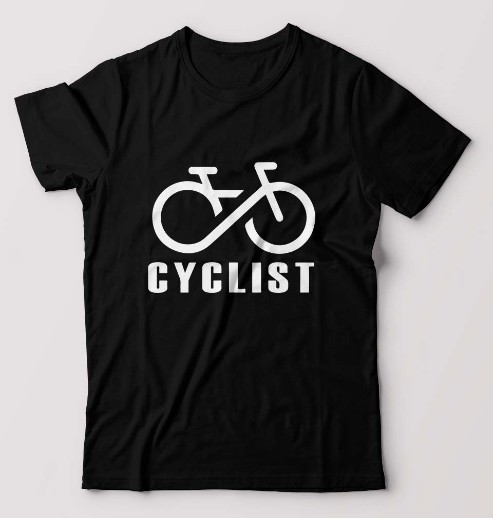 Cyclist T-Shirt for Men-Black-Ektarfa.online
