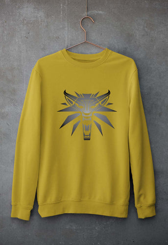 Witcher Unisex Sweatshirt for Men/Women-Mustard Yellow-Ektarfa.online