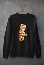 Load image into Gallery viewer, Domrebel Bear Unisex Sweatshirt for Men/Women-Black-Ektarfa.online

