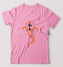 Load image into Gallery viewer, Ganpati JI(Ganesh) T-Shirt for Men-Light Baby Pink-Ektarfa.online
