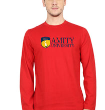 Load image into Gallery viewer, Amity Full Sleeves T-Shirt for Men-Red-Ektarfa.online
