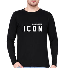Load image into Gallery viewer, DSQUARED - ICON Full Sleeves T-Shirt for Men-Black-Ektarfa.online
